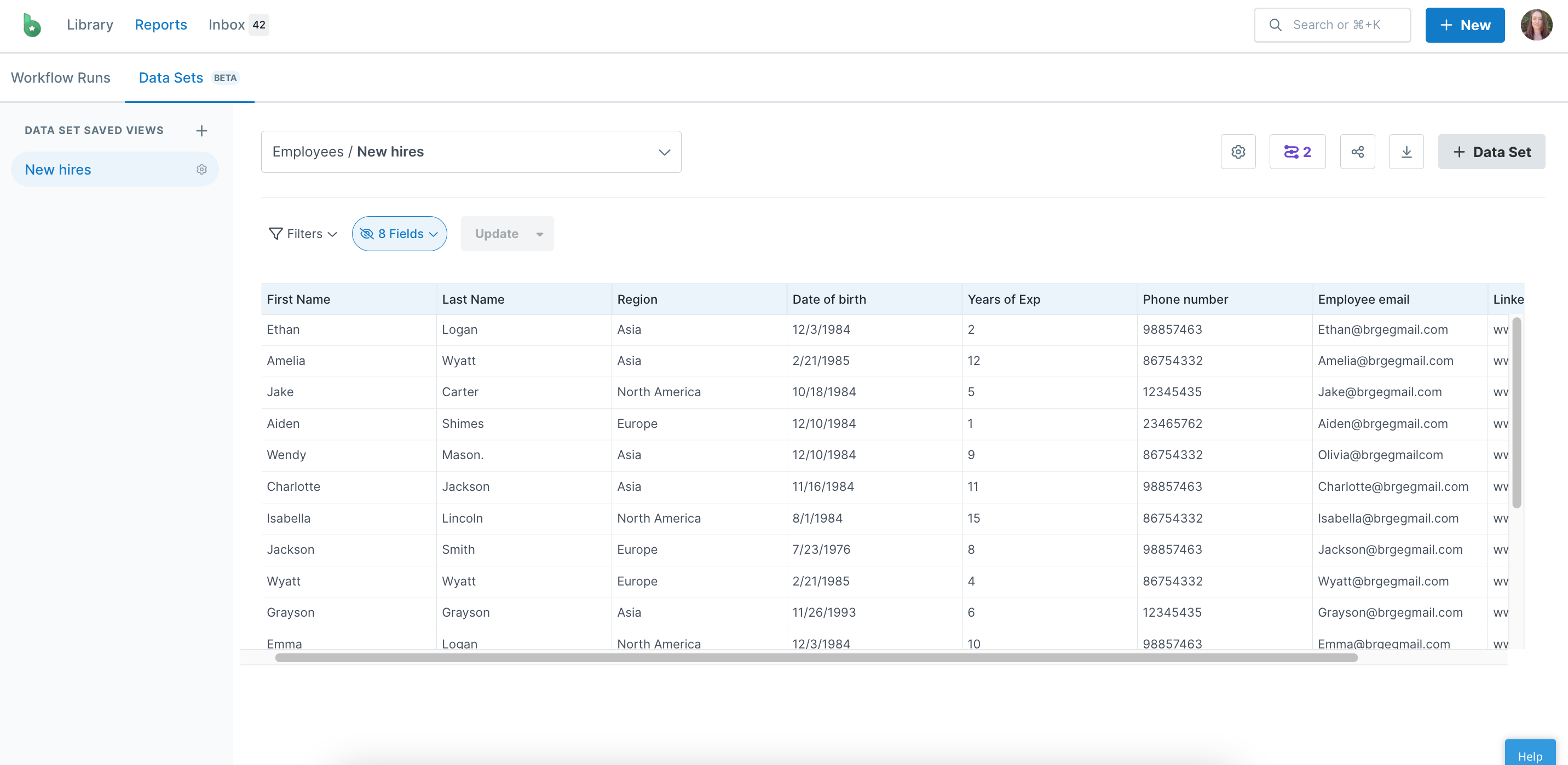 screenshot of Process Street